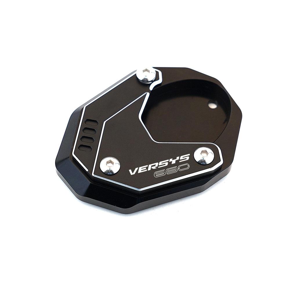 Side Stand Enlarge For KAWASAKI VERSYS650 VERSYS 650 2010-   2022 Motorcycle Accessories Kickstand Foot Enlarger