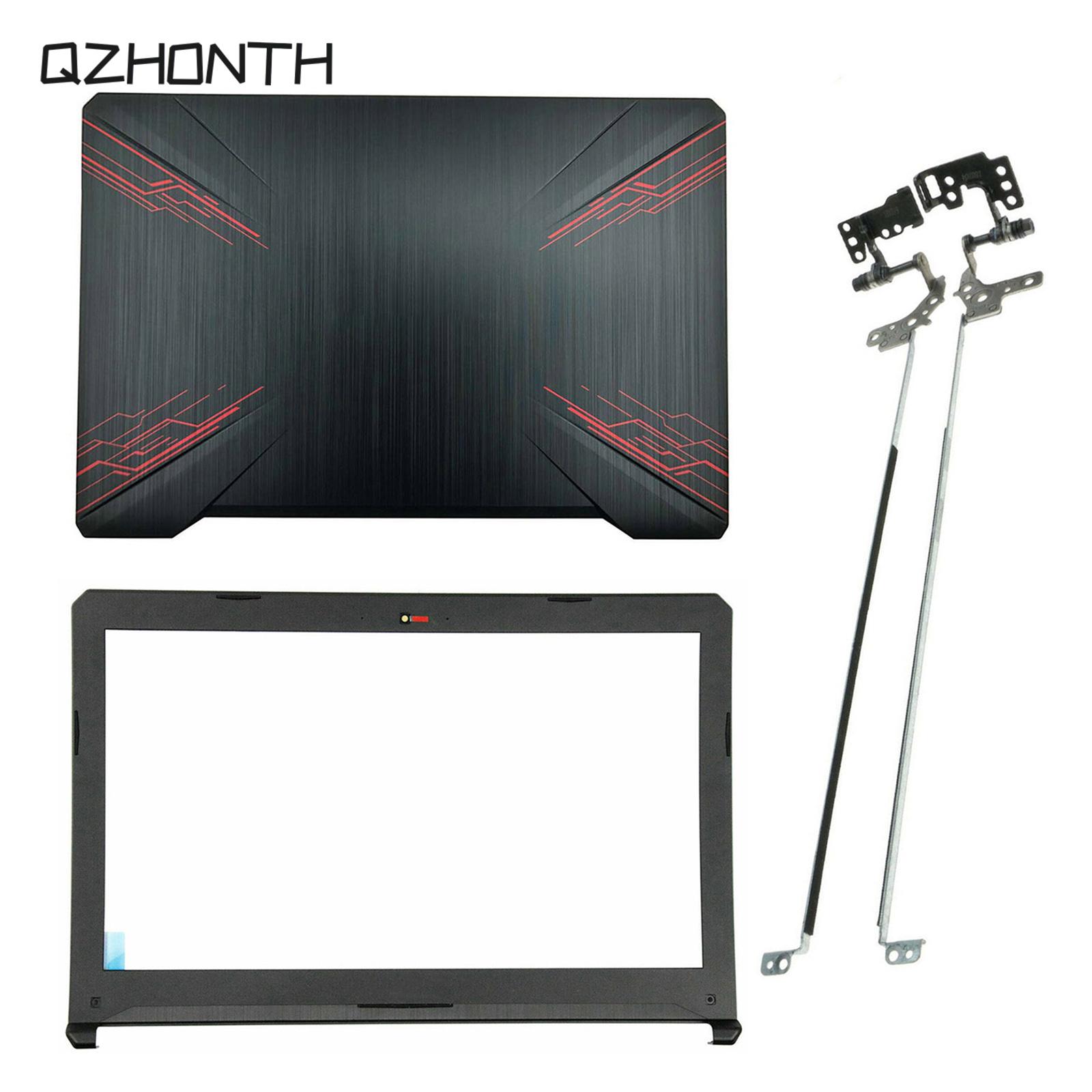 New For ASUS FX504 FX504G FX504GD FX504GM FX80 FX80G FX80GD FZ80 Laptop LCD Back Cover+Front Bezel+ Hinges