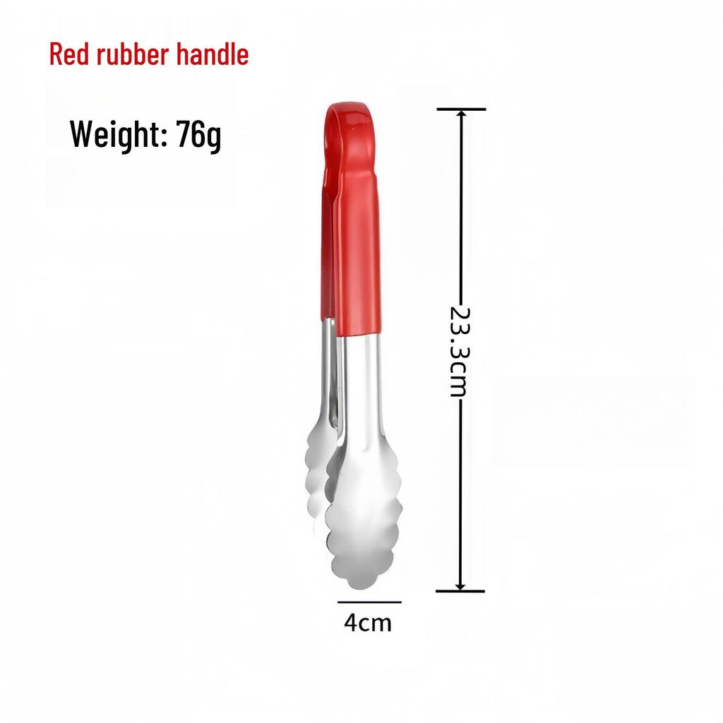 Heat-Resistant Silicone Food Clips: Commercial-Grade Grilling Tools for Steak & BBQ