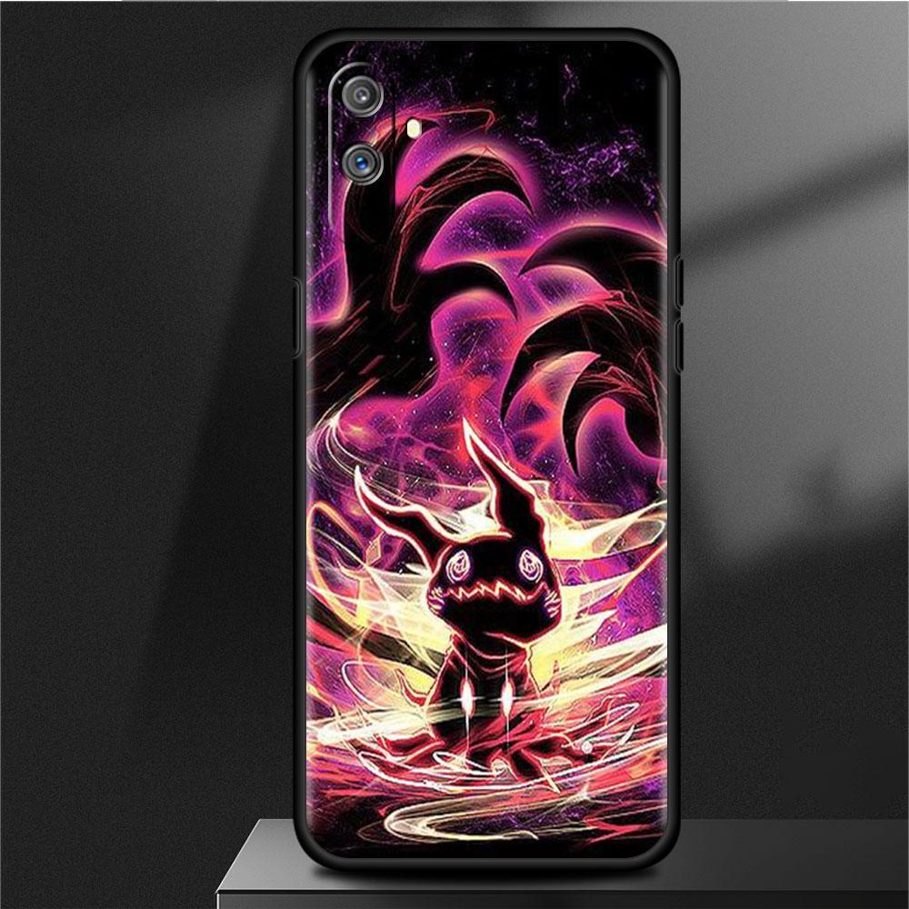 Etui na Realme 8 C21y GT Neo 2 3 8i C21 7 C11 6 C12 C35 C3 GT 9 Pro C12 Master Funda Pokrowiec na telefon Pokemon Pikachu Cool