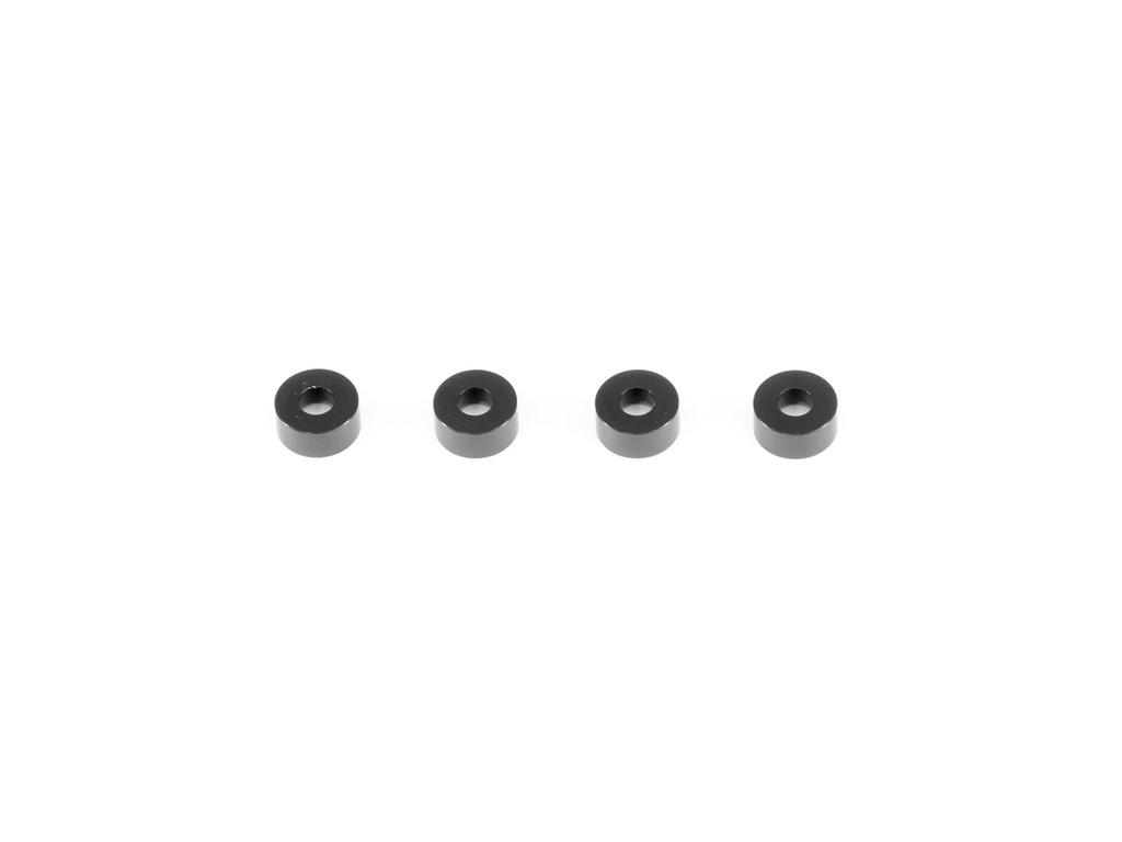 Creation Model INFINITY Aluminum Cone Washers 3x7.5mm (Black4 pieces) TS047