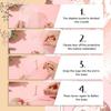 Arch Acrylic Sign 30-piece Blank Sheet Clear Table Number Display Stand For Party Events Reception Wedding Restaurant Engagemen