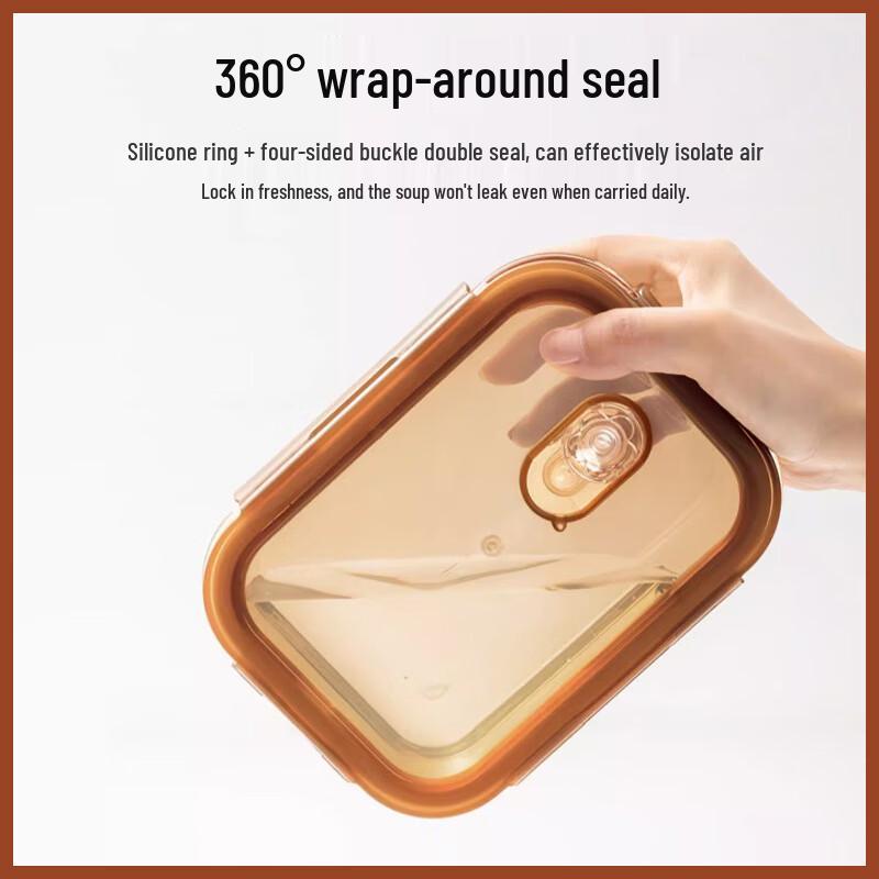 EWIGER STERN Microwavable Glass Lunch Box Set