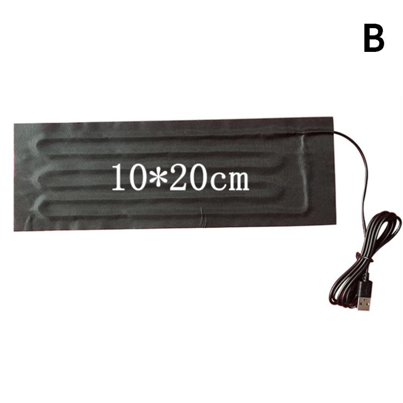 1 Set DIY USB Electric Heated Jacket Heating Pad Themal Warm Winter Heating Vest Pads For Outdoor Heated Clothing 8/5/4/3 Sheets