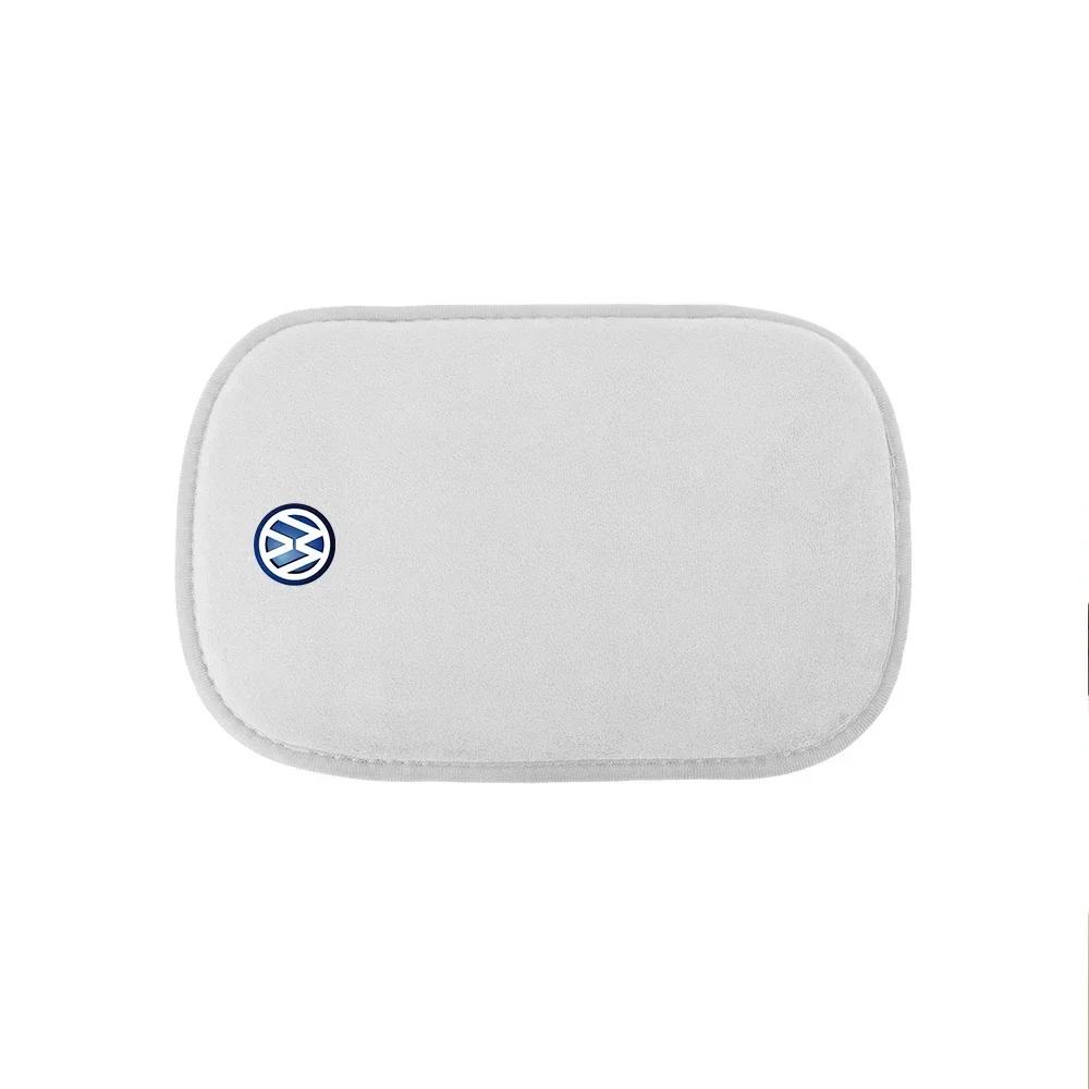 W131New Car Armrest Pad Covers Universal Center Console Auto Seat Armrests Box Pads For Volkswagen VW Passat Golf Tiguan B5 B6 B7 CC
