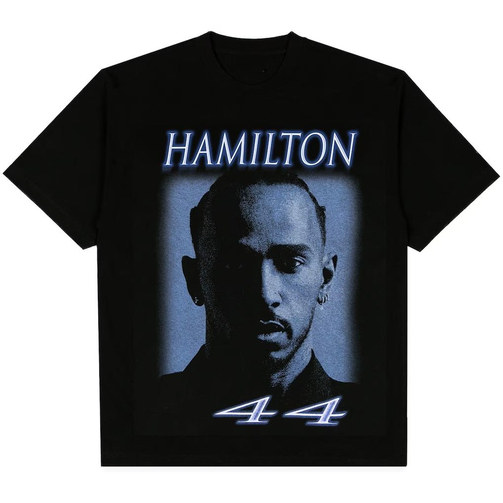 Lewis Hamilton Miami Racer Grand Prix graphic Popular Unisex TShirt Unisex Cotton Short Sleeve Y2k Oversized Tee Fashion Tops S