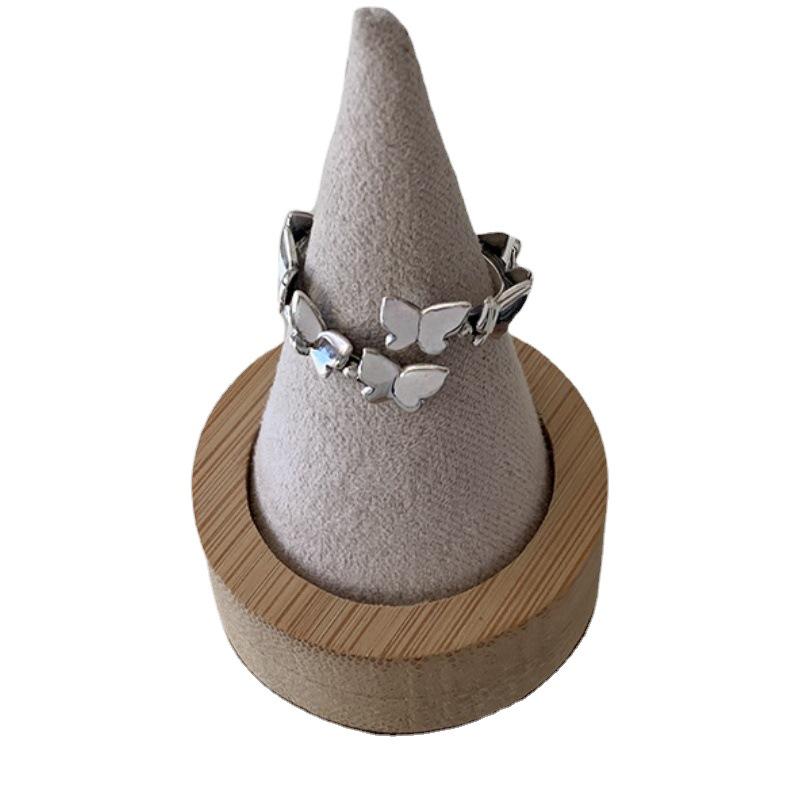 Japanese-Korean Sweet Butterfly Retro Women's Open Ring - Elegant & Trendy