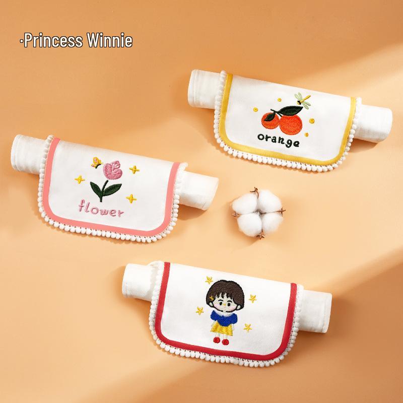 Breathable Pure Cotton Sweat-Absorbing Towel for Kids - Thickened, High-Value, Sweat-Proof Back Pad for Infants and Children