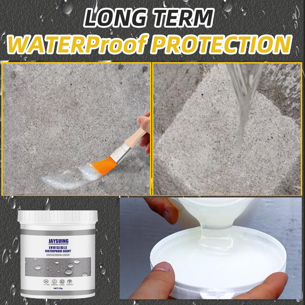 JAYSUING Clear Waterproof Leak-Stop Filler – Weather & Crack Resistant Home Coating