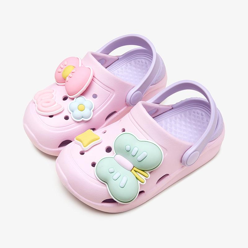 Toddler Kids Boys Girls Cute Garden Clogs Water Sandals Slip on Shoes Slipper Slides Lightweight Outdoor Summer Infant Children