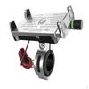 Adjustable Universal Motorbike Handlebar Phone Holder Stand Clip USB Charger