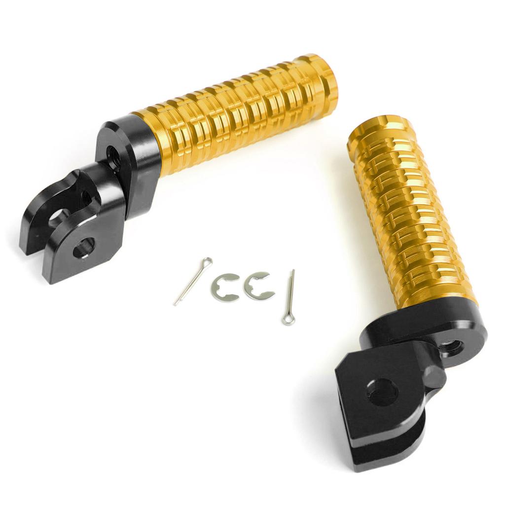 Front Footrests Foot Pegs Fit for HONDA CBR600RR CBR1000RR SUZUKI GSX-S 750