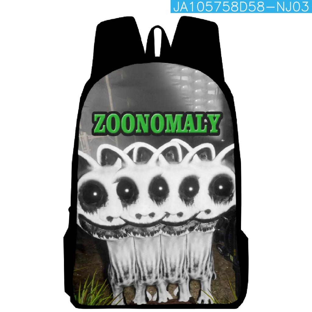 Hip Hop Youthful Funny New Zoonomaly Student School Bags Notebook Backpacks 3D Printed Oxford Waterproof Boys/Girls Travel Bags