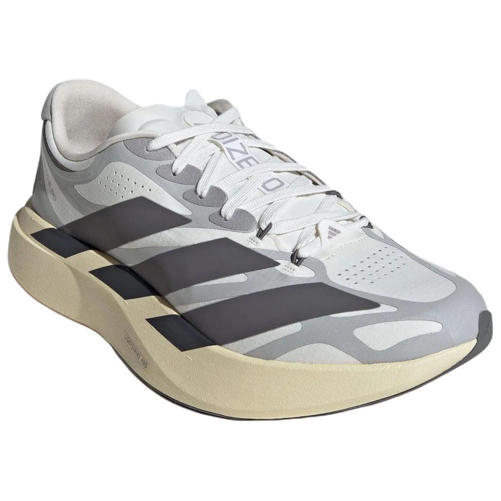 adidas Adizero Evo Sl Comfortable Fitting Running Shoes Men Sneaker White Gray KJ0430
