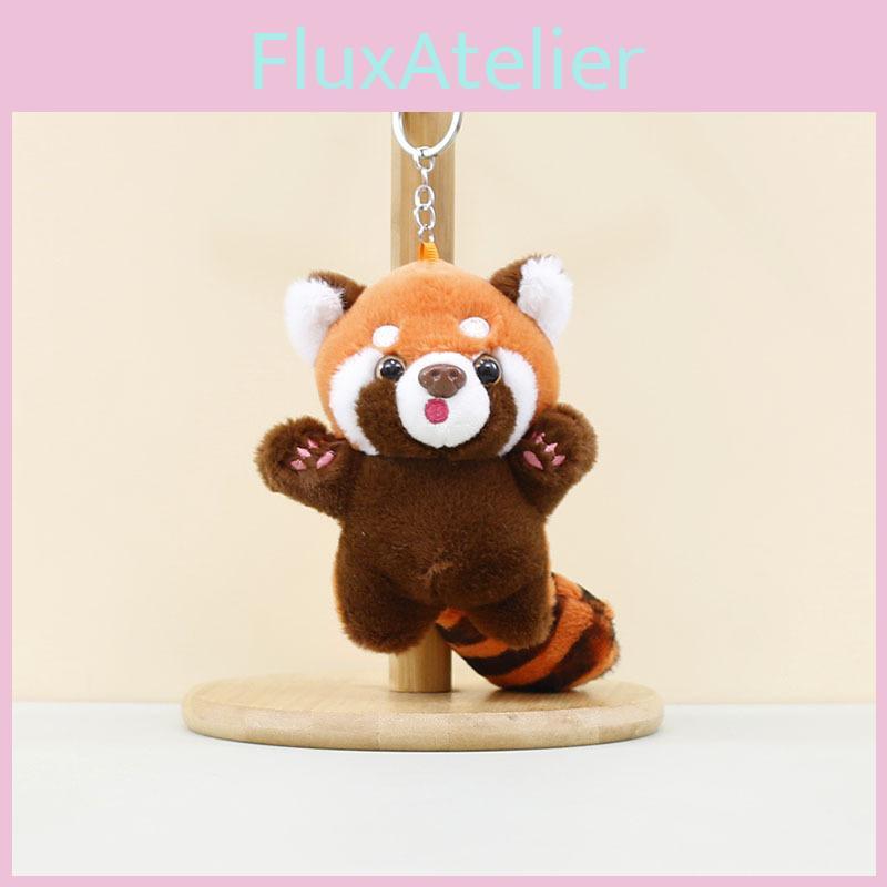 Adorable Cute Plush Raccoon Keychain Stuffed Animal Toy Perfect Bag Charm