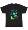 Affe Schimpanse Mit Sonnenbrille Und Kopfhörern Musik T-Shirt Unisex Lustiges Tee Geschenk