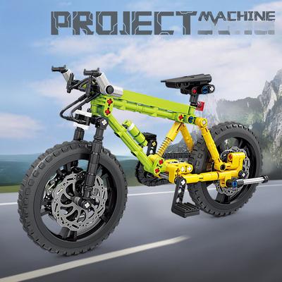 KAZI Mechanical Engineer Mountain Bike Bike Boy Building Block Toy Gift No Box