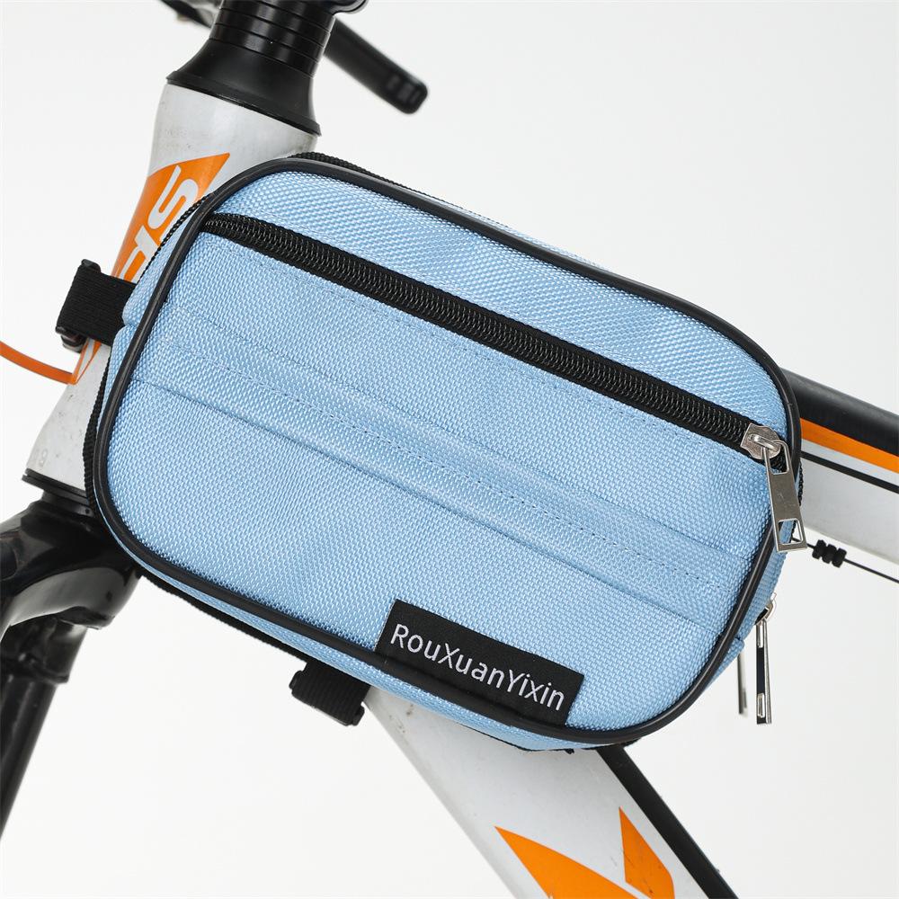 Bicycle Toolkit & Storage: Handlebar Bag, Saddle Bag, Top Tube Phone Holder, Water Bottle Holder