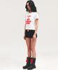 Kimseupeulesikoteunmakes (Unisex) Big Dream Tee White(Red)