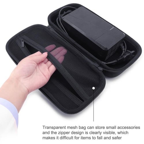 hard eva case storage bag, hard eva case storage bag, portable waterproof eva motorcycle charger storage bag, zipper closure, black keytowards