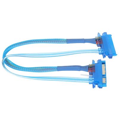 Sata Cable 7+15Pin Male To Female 22 Pin SSD 3.0 Data Power Extension Cable for External Hard Disk