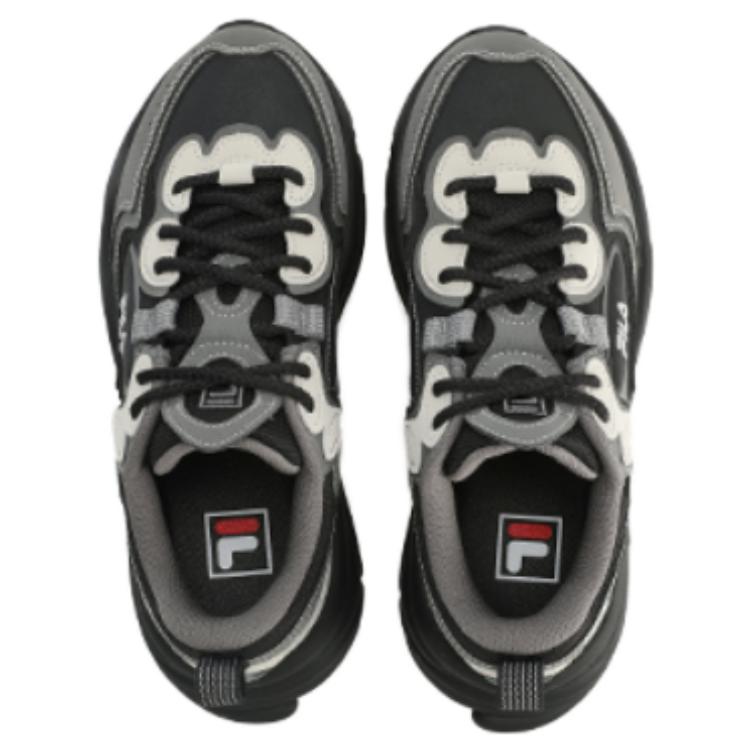 Fila Mars 1S+ Mesh Fabric Synthetic Leather Retro Comfortable Low-Top Lifestyle Casual Shoes Women Sneaker Gray F12W342111FCC