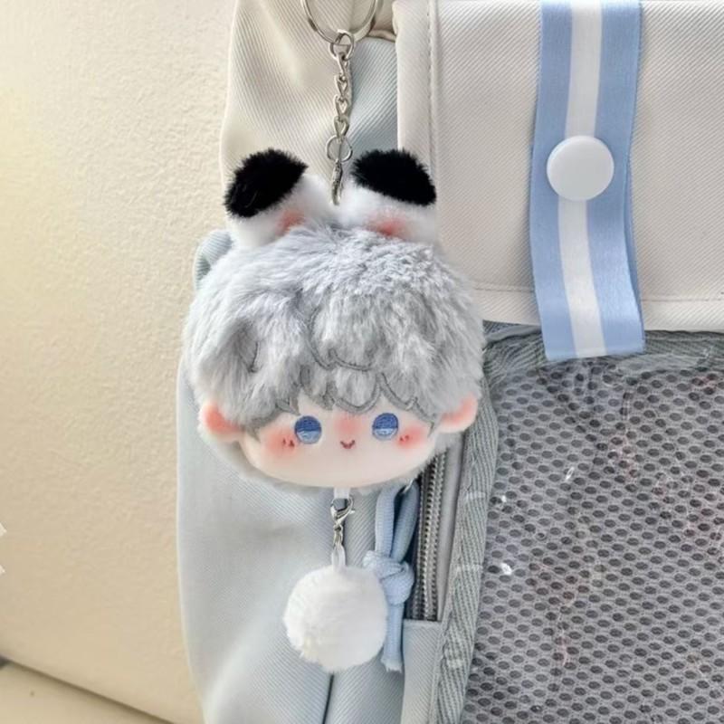 Love Game  Deepspace Plush Keychains Cute Cartoon Figure Doll Keyring Bags Pendant Cosplay Keychain Accessories Fans Gift