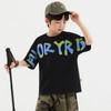 Boys' Letter Graffiti Cool-Feel Short Sleeve T-Shirt