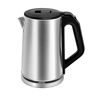 Water Boiling Kettle Double Layered Anti Scalding Kettle 110V/220V Kettle Electric Stainless Steel/Glass And 1L/2L Available