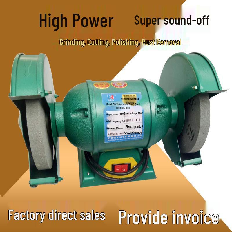 Compact 220V Electric Knife Sharpener & Multifunctional Desktop Polishing Grinder