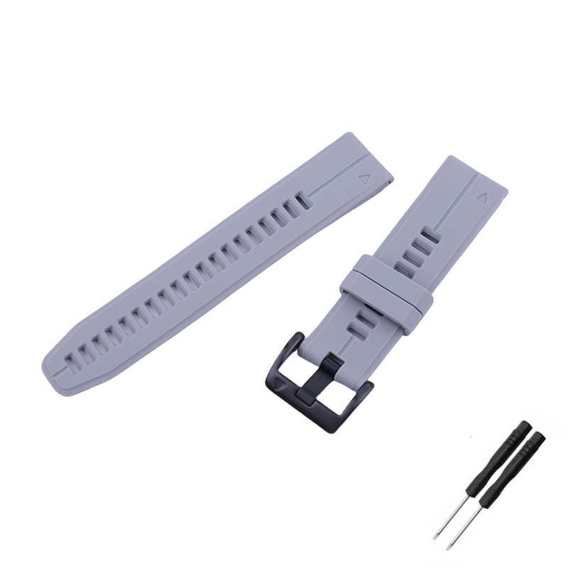Silicone Quick Release Sport Strap for Garmin Fenix Series