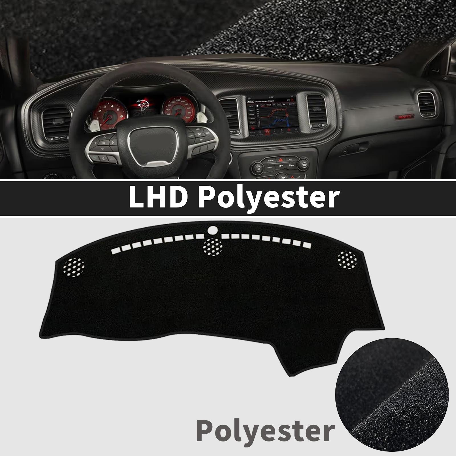 Car Dashboard Mat for Dodge Challenger 2015-2025 Sunshade Protective Carpet Dash Mat Dashmat