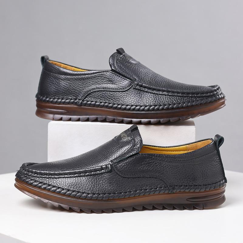 Formal Oxford Shoes for Mens Dress Shoes Man Wedding Dress Office Shoes Men Zapatillas Hombre Mocassin Sneakers Flats Male Brown