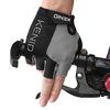 Summer Fingerless Cycling Gloves with Unisex Size Gel, (Gray (cg-18), M)