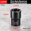 High-Torque Broken Nut Extractor 1/2 17-24mm Damaged Bolt Extractor  Damaged Fastener Removal