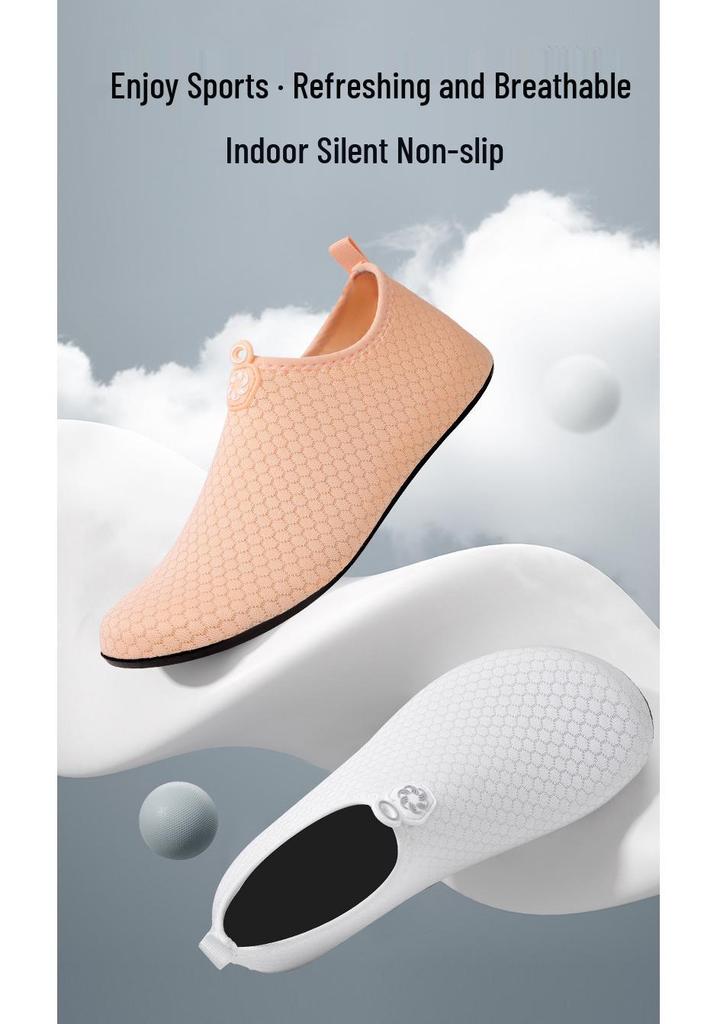 Breathable Non-Slip Soft-Soled Indoor Fitness Shoes for Yoga & Dance - Unisex Training Shoes