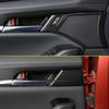 Carbon Fiber 4X Inner Door Handle Bowl Cover Trim For Mazda 3 Axela 2020-2023