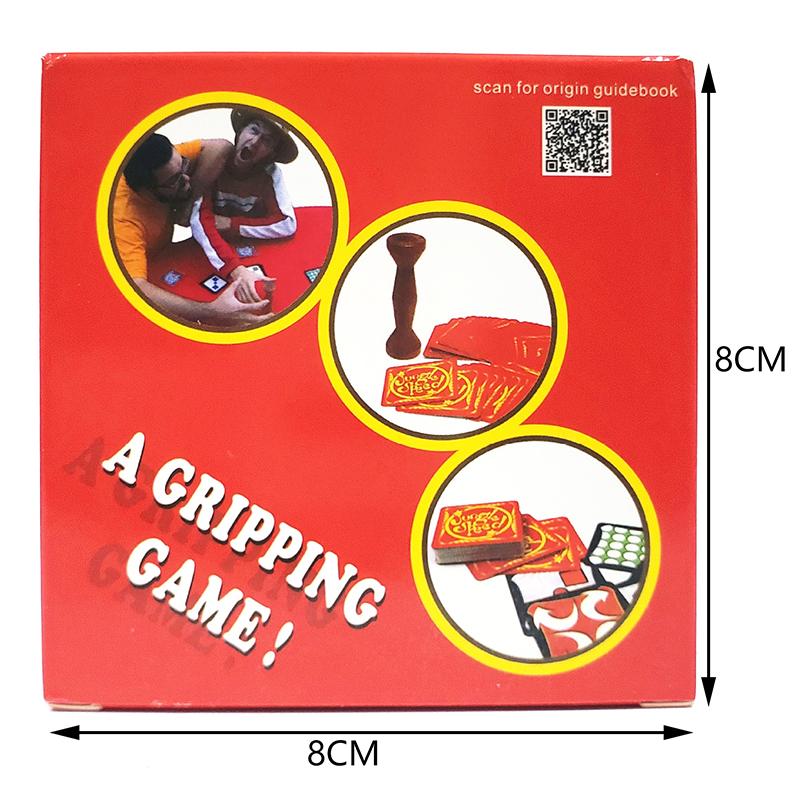 Domowa rozrywka Akcesoria DIY Gra planszowa Jungle Brązowy żeton z drewna Run Fast Pair Forest Speed Party Cards Game