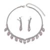 Fashion Bridal Accessories Wedding Dress Accessories Jewelry Set Earrings Necklace Bracelet Wedding Set