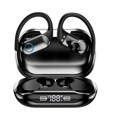 Bluetooth Trådløse Manchetklips Øretelefoner med 6 Silikone 80 Timers Musik 2025 Nyeste Bluetooth IPX7 Lækage OWS Bluetooth Innovative Knogle