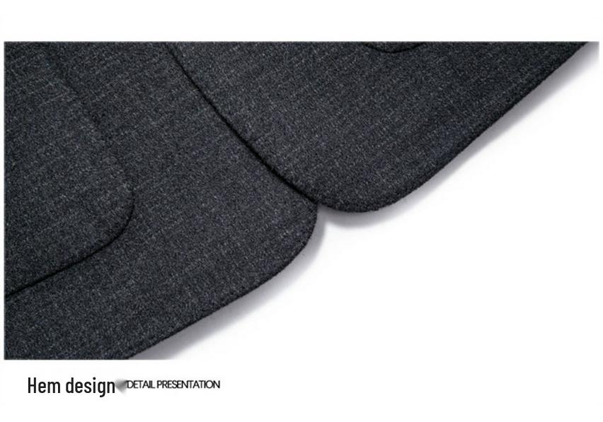 2026 Men's High-End Designer Double-Sided Cashmere Wool Jacket - Stand-Up Collar, Business Casual, Autumn/Winter Collection.