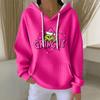 Women's Fashion Casual Christmas Angel Print Pullover Long-Sleeve Sweatshirt