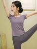 Women's Yoga Set: 2026 Slimming Short Sleeve Pilates Top