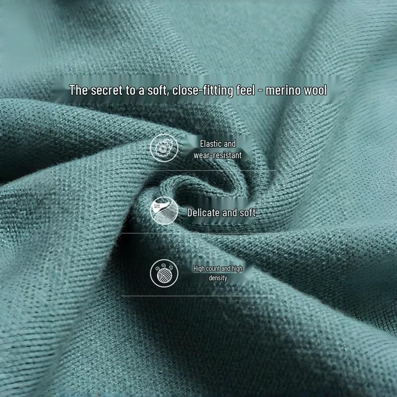 Hengyuanxiang Men's Thickened Round Neck Pullover Sweater