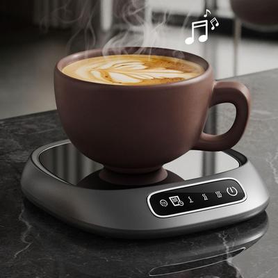 Coffee Mug Warmer Screen Touch Heating Drinks Electric Ceramic Drinks Cup Warmer for Chocolate Tea Hot Cocoa Kitchen Bedroom
