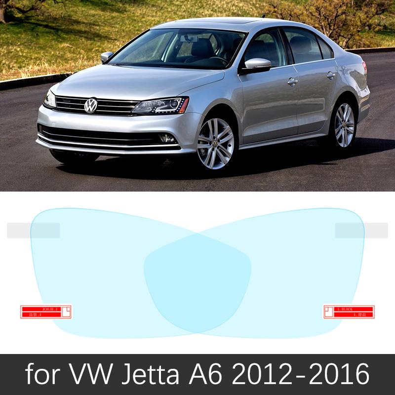 For Volkswagen VW Jetta A6 MK6 5C6 2012~2016 Full Cover Rearview Mirror Anti-Fog Films Rainproof Anti Fog Film Car Accessories