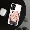 Carcasă Telefon S-Spy Family Anya pentru Samsung Galaxy A12 A22 A32 A52 A72 A02S A51 A50S A31 A20S A10S Note 20 Ultra 10 Plus Gala