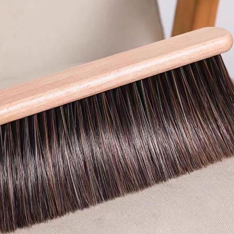 MultiPurpose Long Handle Cleaning Brush With Wood Handle Effective On Fabrics Vehicle Furniture Multiroom Application