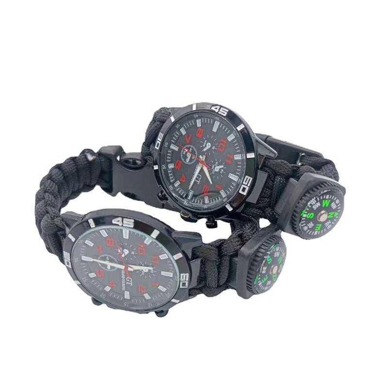 ML Multifunctional Paracord Survival Watch Bracelet