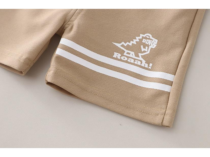 New Summer Arrival: Boys' Infant POLO Shirt & Shorts Set - Casual Short Sleeve Two-Piece